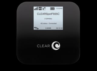 The Apollo 4G Clearspot is a square shaped hotspot, rather than oval 