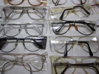 lot 22 bold aviator safety glasses sunglasses goggles frames with side 