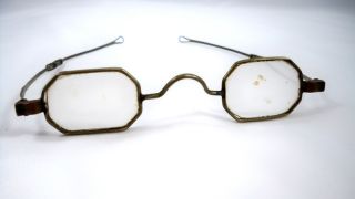 Antique Eyeglasses Sliding Temple Spectacles Civil War