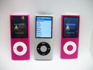 Apple iPod nano 4th Generation chromatic Pink (8 GB) Lot of 2 + 1 
