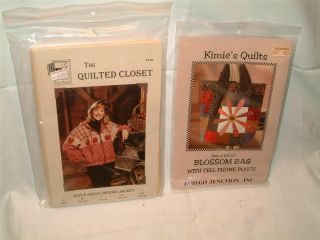 The Quilted Closet Apple Grove Hooded Jacket Plus Bonus Blossom Bag 