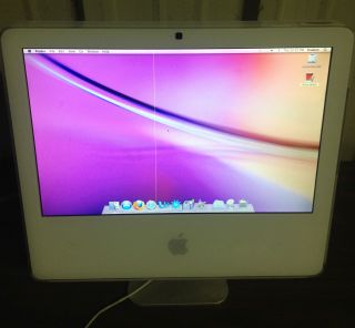 Apple iMac 17 Desktop MA199LL A Snow Leopard 1 83GHz 1GB 160GB
