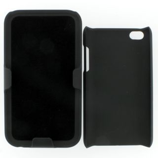   Clip Holster for Apple iPod Touch 4 4th with Cover Case Black