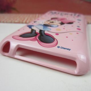 Apple iPod Touch 4 4G Pink Minnie Mouse Disney Rubber Silicone Skin 