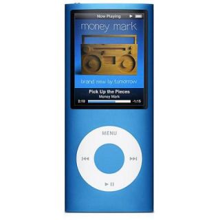 Apple iPod Nano 4th Generation Chromatic Blue 8 GB Grade A