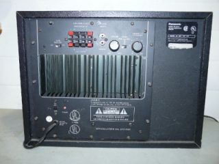 Panasonic SB AS250 Powered Active Subwoofer System USA
