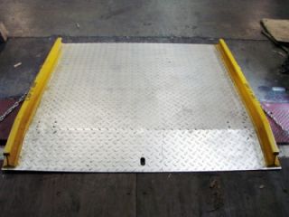 10 000 Forklift Dock Board Plate Steel Ramp 60 x 60