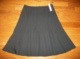 Antonio Melani Lined Black Stretch Skirt 6 $99