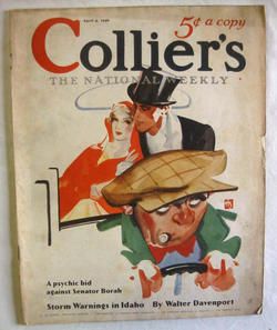 1936 April 4 Colliers Magazine Dionne Quintuplets