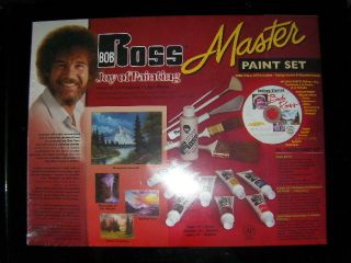 Brand New BOB ROSS MASTER PAINT SET ,$65 ONLY  FACTORY SEALED