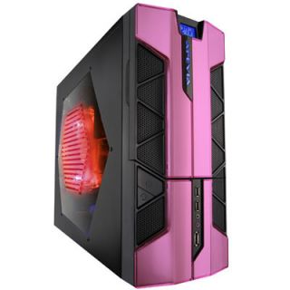 Apevia x PLORER2 PK Pink PC Case w Fan Side Window