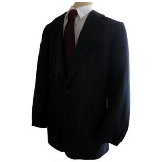 AQUASCUTUM London Mens Vintage Grey Stripe Suit 39 40 S