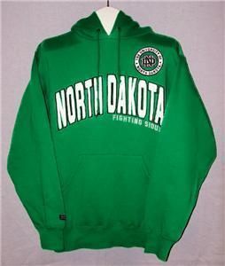 Jansport North Dakota Fighting Sioux NCAA Hoodie Sweatshirt Medium 