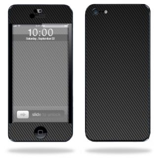    Decal Cover for Apple iPhone 5 Cell Phone Sticker Skins Carbon Fiber