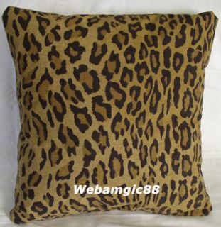 Ralph Lauren Aragon Leopard Accent Pillow Sham 14x14