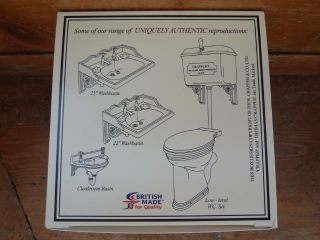 Thomas Crapper 3 Rolls Toilet Lavatory WC Paper Boxed