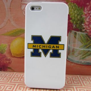 Apple iPhone 5 5g 6th Rubber Silicone Skin Case Phone Cover Michigan 