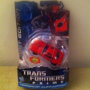 Transformers Prime First Edition Terrorcon Cliffjumper arcee vehicon
