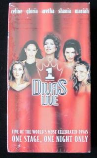   Promo SEALED VHS Mariah Carey Celine Dion New Aretha Franklin