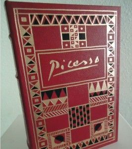   Library Deluxe Leather Picasso Signed 1st Ed by Arianna Huffington