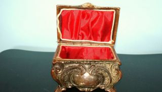 Two Antique Jewelry Boxes Makes Music Beautifully Decorated Free 
