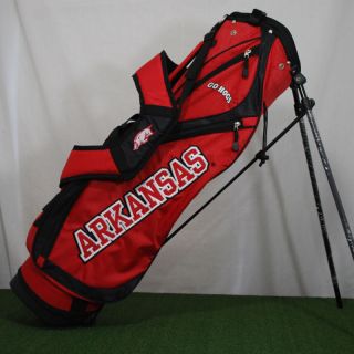 University of Arkansas Razorbacks Hogs College Golf Stand Bag