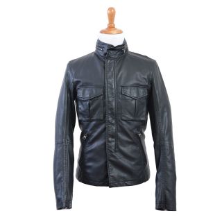 Armani Jeans Black Full Zip Jacket US M EU 50