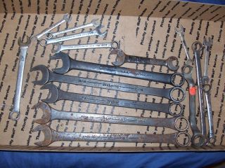   Wrench USA Lot Vintage Tool Williams Armstrong Blackhawk SAE Mm