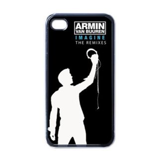 Armin Van Buuren Imagine DJ Logo A iPhone 4 4S Hard Case Plastic Cover 