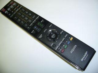 SHARP AQUOS LED TV Remote Control, GA840WJSA, LC 40LE810 LC 46LE810 LC 