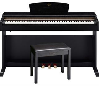 Yamaha Arius YDP161 Black Piano Complete Home Bundle