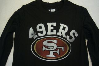 04 Ladies Women NFL Apparel San Fransisco 49ers Football Jersey Shirt 