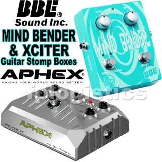 Aphex Xciter Aural Exciter Big Bottom BBE Mind Bender Guitar Stomp 