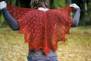 Midsommer Lace Shawl by Sivia Harding Knit Design Gorgeous Beaded 