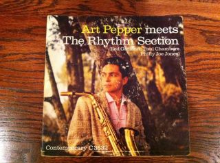 Art Pepper   Meets The Rhythm Section  ORG. 1957 Mono Contemporary. L 