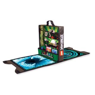   Ninjago Green Battle Case Play Mat Arenas with Storage Section