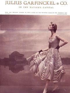   wide silk taffeta skirt, photo by Arnold Newman for LIFE, Sept. 1949