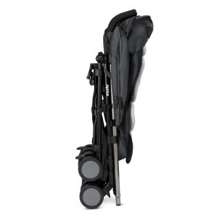 Aprica Presto Flat Stroller JET SET BLACK ~ MSRP $199.99~BRAND NEW