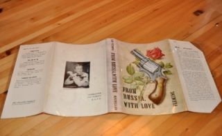 NEAR FINE~FROM RUSSIA WITH LOVE~IAN FLEMING~1ST/1ST US EDITION