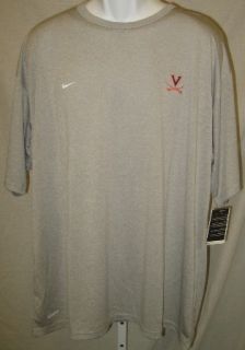 Virginia Cavaliers Dri Fit Shirt XL Gray SS