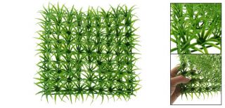 Man Made Plastic Aquarium Green Lawn Mat Grass Rug Pad