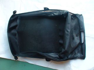 Peg Perego Aria kid stroller carriage black storage bag basket case 