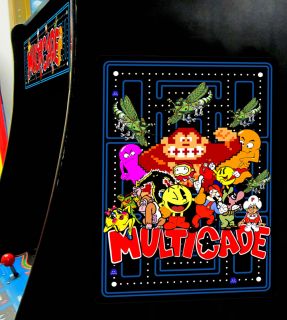 Arcade Multicade Multi Game Jamma Mame Side Art Sideart Only MV4 