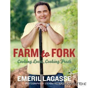 Emeril Lagasse Farm to Fork HANDSIGNED Cookbook New
