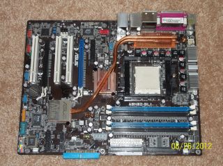Asus A8N SLI Deluxe AMD Socket 939 DDR Motherboard as Is