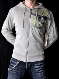 Monarchy Hoodie Jacket Emo UFC Roar UFC Cross Shirt L