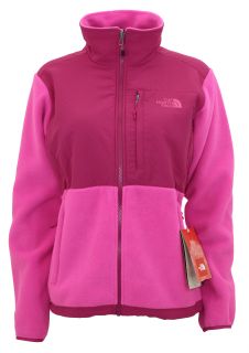 NEW North Face Womens DENALI fleece jacket PINK nwt size Large