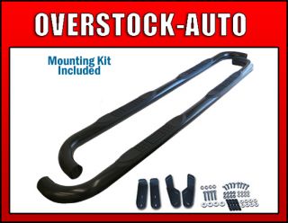 Aries 3in Black Stealth Round Nerf Bars 1999 2012 Ford F250 350 Sup 