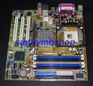 Asus P4P800 VM Socket 478 Motherboard Intel 865G