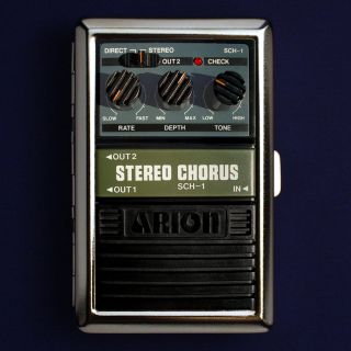 Cigarette Case / Metal Wallet   Arion SCH 1 Stereo Chorus Pedal